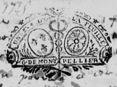 Vendémian, papier timbré de 1725